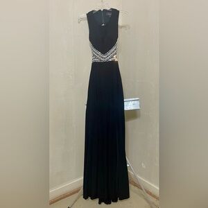 BLONDIE SZ3 BLACK FORMAL WITH RHINESTONES